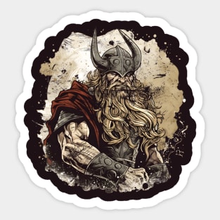 Thor god of thunder graphics design print on t-shirt Sticker